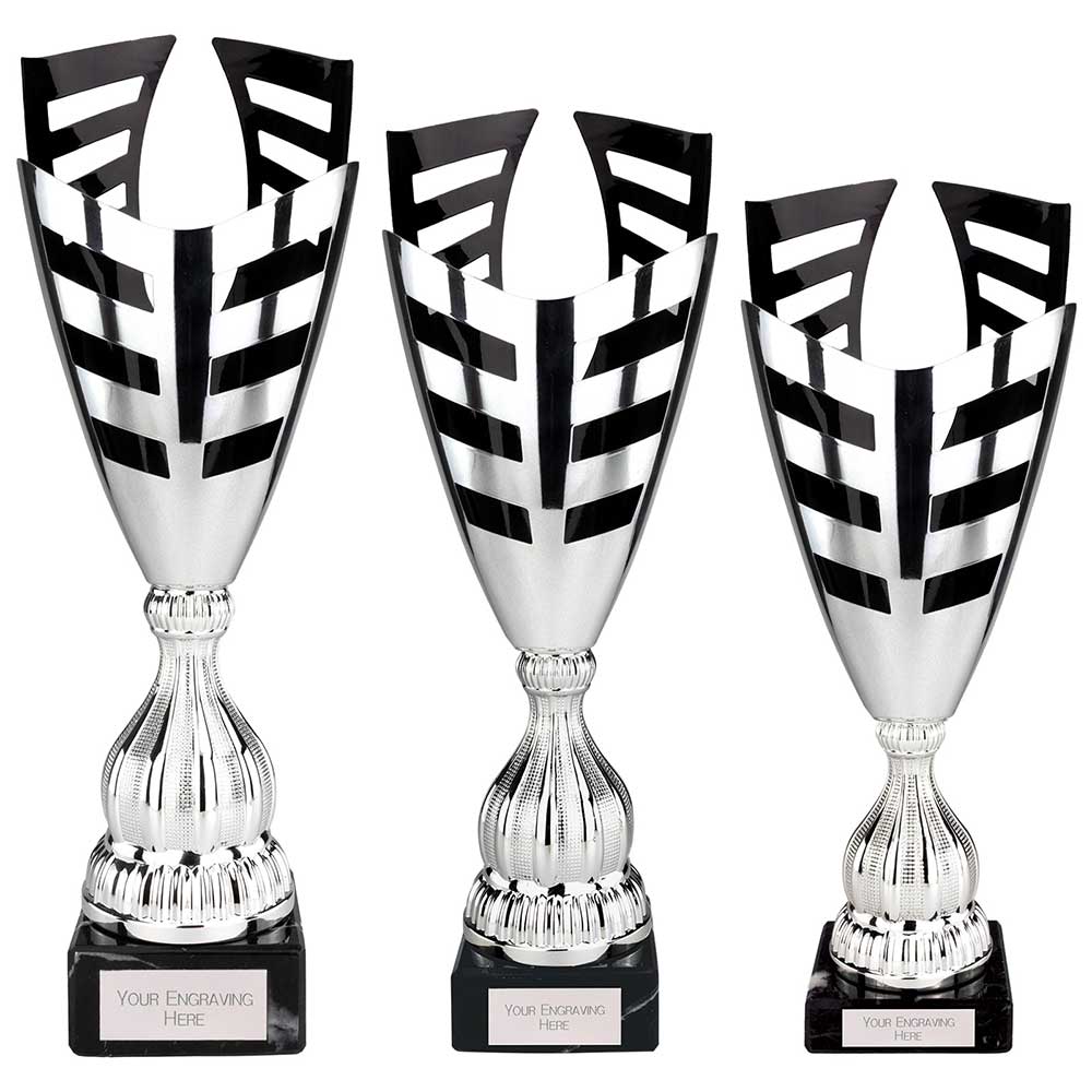 Paramount Laser Trophy Cup Silver and Black Paramount Laser Trophy Cup Silver and Black Trophy HQ 2