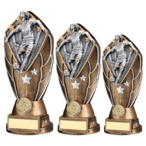 Facet Female Football Trophy Facet Female Football Trophy Trophy HQ 2