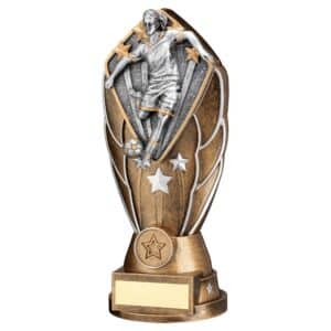 Facet Female Football Trophy Facet Female Football Trophy Trophy HQ 3