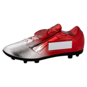 Striker Boot Football Trophy Silver and Red Striker Boot Football Trophy Silver and Red Trophy HQ