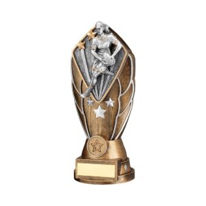 Facet Female Rugby Trophy Facet Female Rugby Trophy Trophy HQ 1