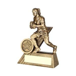 Vector Female Rugby Trophy Vector Female Rugby Trophy Trophy HQ 1
