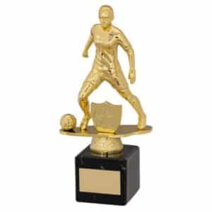 Shield Star Female Football Trophy Shield Star Female Football Trophy Trophy HQ 1