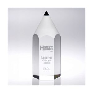 Glass Pencil Award Trophy HQ Glass Pencil Award Trophy HQ