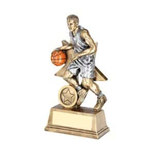 Pinnacle Star Male Basketball Trophy Pinnacle Star Male Basketball Trophy