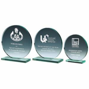 Orbit Jade Glass Award Trophy HQ Orbit Jade Glass Award Trophy HQ 2