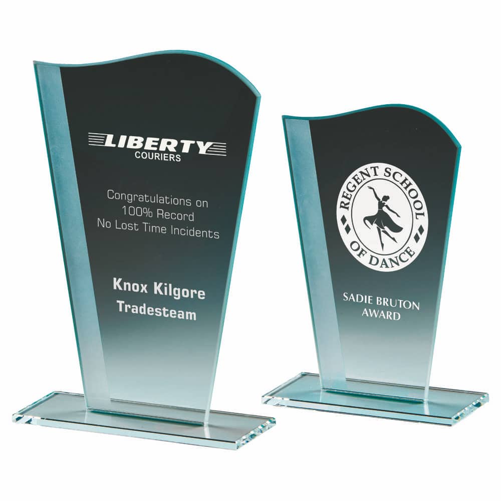 Contour Jade Glass Award Trophy HQ Contour Jade Glass Award Trophy HQ 2